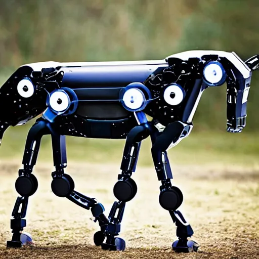 Prompt: robot horse by boston dynamics