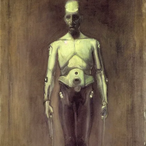 Image similar to cyborg by james abbott mcneill whistler