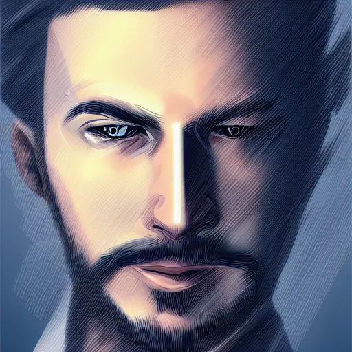 Prompt: Portrait of an anonymous hacker, digital art, realistic, detailed, artstation