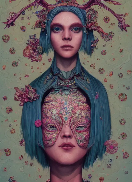 Prompt: beautiful girl : : by martine johanna and simon stalenhag and chie yoshii and casey weldon and guillermo del toro : : ornate, dynamic, particulate, rich colors, intricate, elegant, highly detailed, centered, artstation, smooth, sharp focus, octane render, 3 d