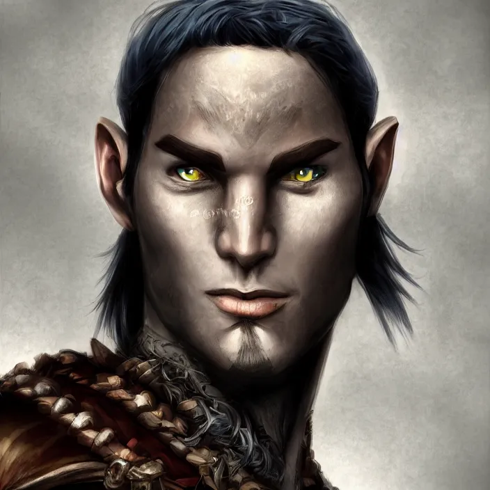 Prompt: a airbrush full body and face portrait of a male fantasy character, pinterest, baldur's gate, pathfinder, dynamic lighting, ambient lighting, deviantart, smooth, sharp focus, rpg character, hi - fantasy, conan