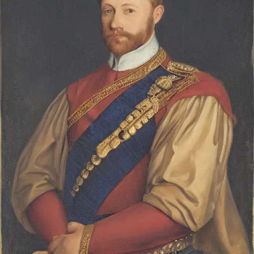 Prompt: royal portrait of King Alaric Vanvelsor