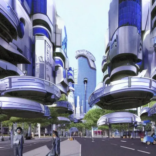 Sci-Fi Fortress of Skyscrapers to Surround & Defend Japan - WebUrbanist