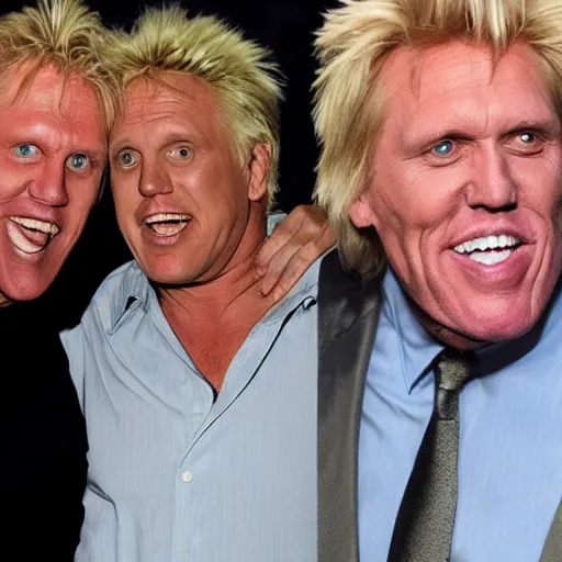 Image similar to gary busey with fat face