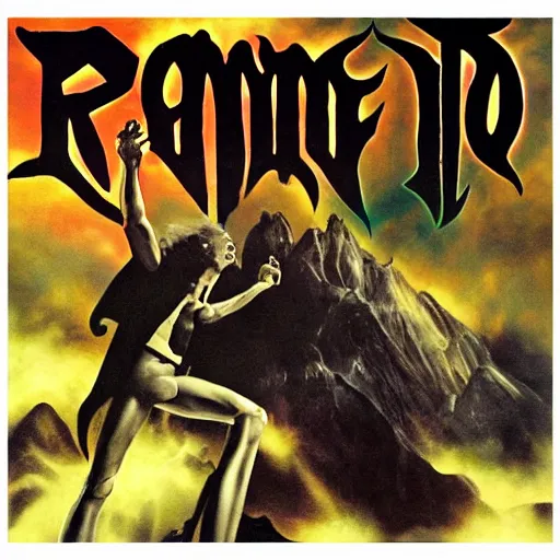 Image similar to ronnie james dio album art