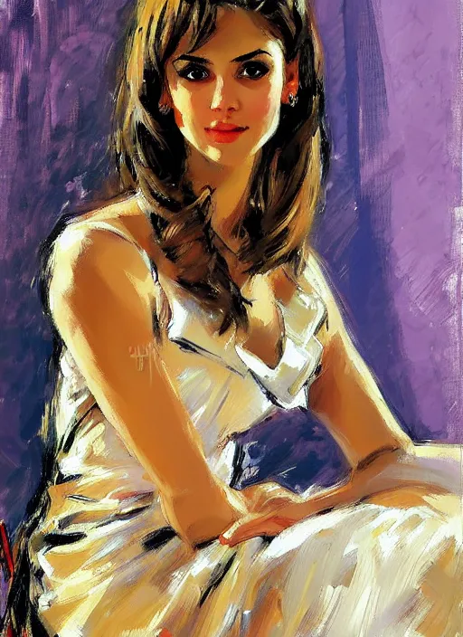 Image similar to a portrait of a pretty young lady by andrew atroshenko