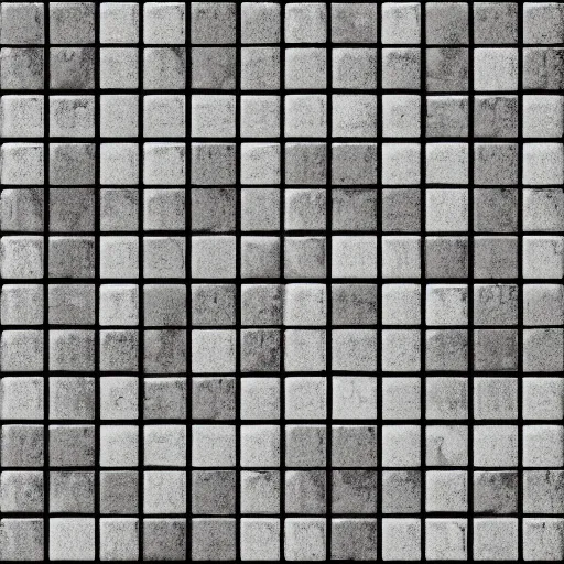 Image similar to 4 k large tiled retrofuturism brutalist floor white black seamless texture, material, flat, pbr, hi - res