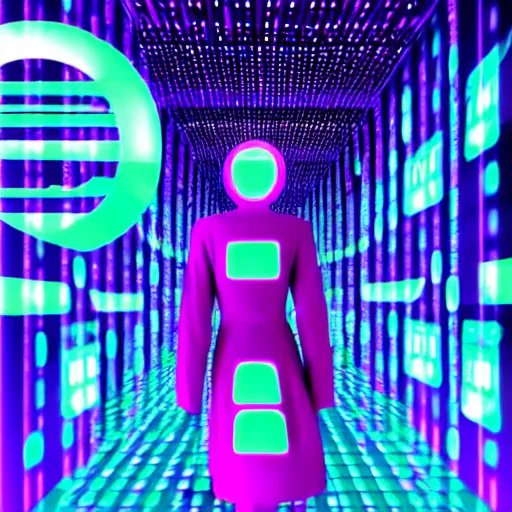 Prompt: neo-Y2K cyber aesthetic