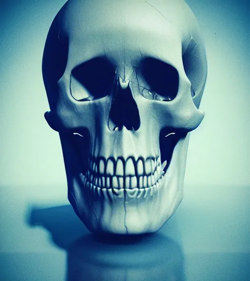 Image similar to skull, unreal engine 5, octane render, trending on artstation