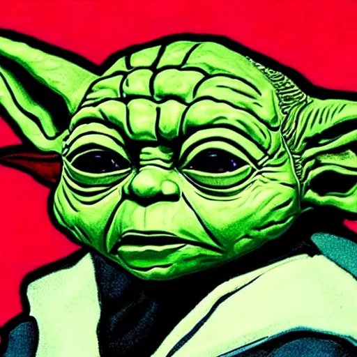 Image similar to portrait of yoda but he is an american rap singer from the 2 0 0 0's