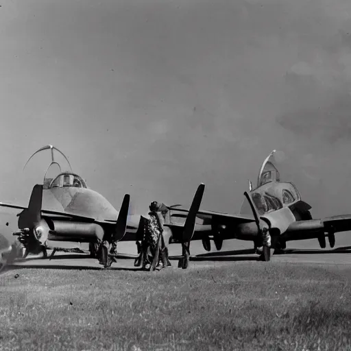 Image similar to the bombers, with their attendant fighters, went on in the direction of their base, but raaf machines, sweeping up seemingly from nowhere, intercepted 1 5 other italian fighters which were flying as an additional escort some miles behind the raiders, 1 9 4 1 photo