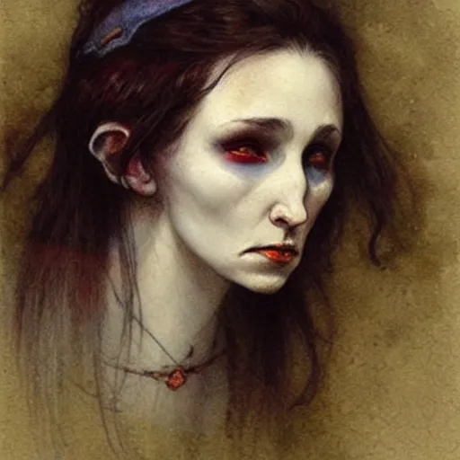 Prompt: ( ( ( ( ( cute female dracula. muted colors. ) ) ) ) ) by jean - baptiste monge!!!!!!!!!!!!!!!!!!!!!!!!!!!