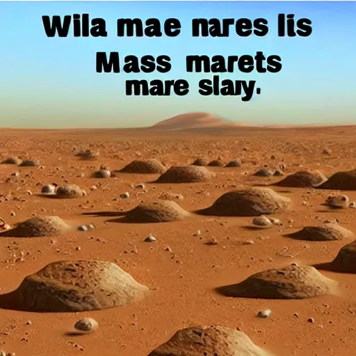 Image similar to this will be mars one day