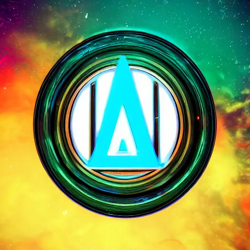 Image similar to a and w vaporwave logo, digital art, cosmic, 3 d high definition, trending on art station, photorealistic, high resolution, 8 k, octane, hyper detailed, insane details, intricate, elite, ornate, elegant trend, highly detailed and intricate, sharp focus, photography, unreal engine