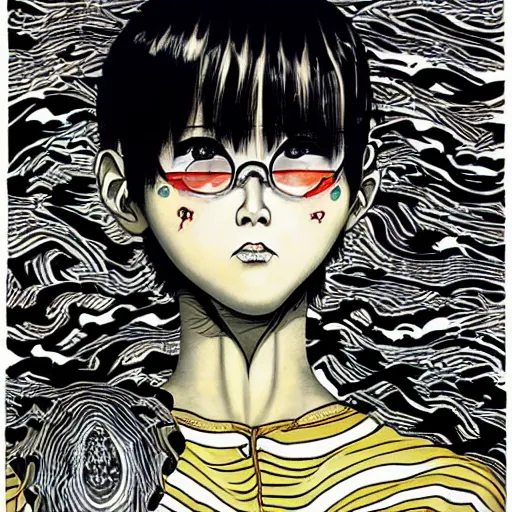 Prompt: Artwork by Ito Junji