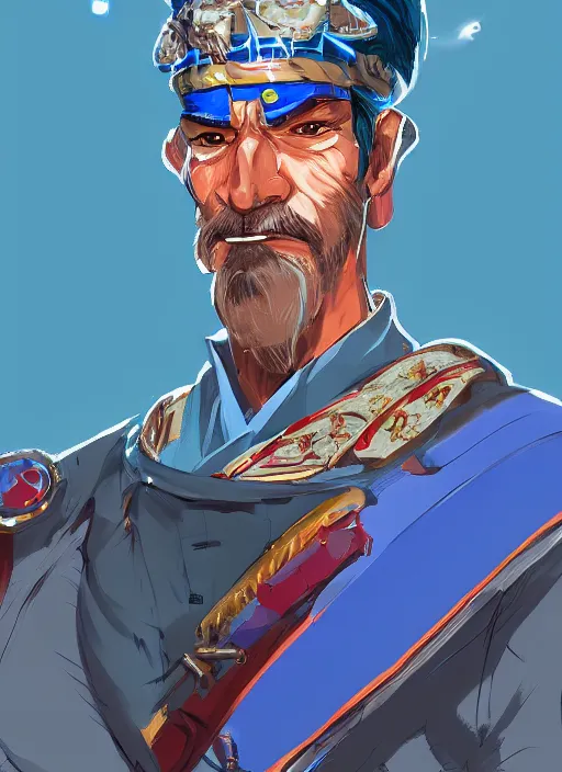 ArtStation - Man Portrait, traditional art, no ai