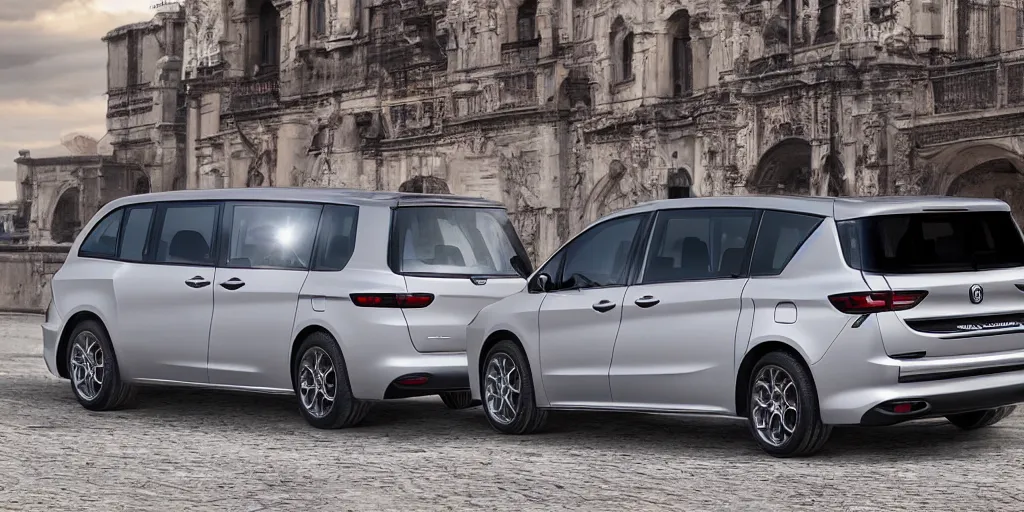 Image similar to 2022 Alfa Romeo Minivan