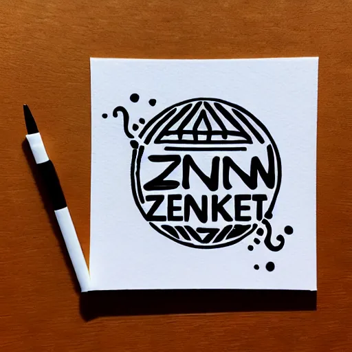 Prompt: zen ink surprise