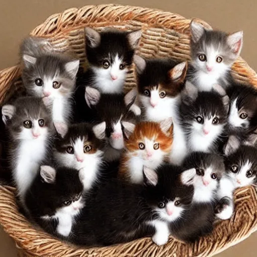 Prompt: 1 0 0 kittens