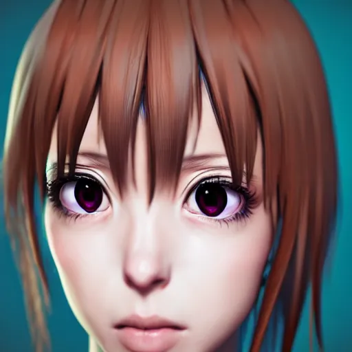 Prompt: anime girl close up portrait, Photorealistic, unreal engine 5, anatomically correct, 8k, highly detailed, very,