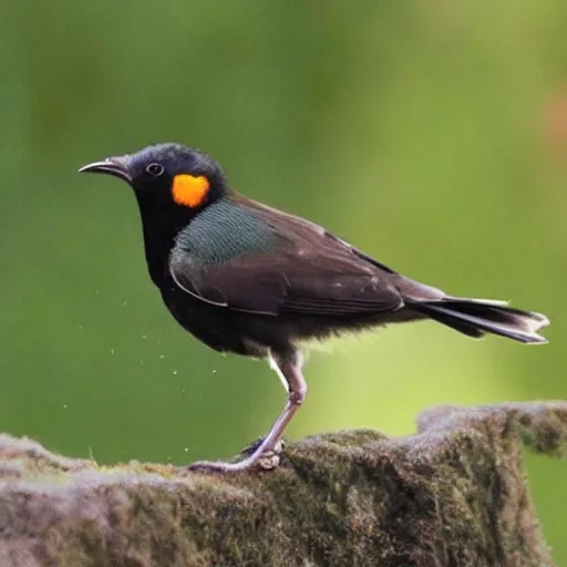 Image similar to new zealand native birds with laser eyes