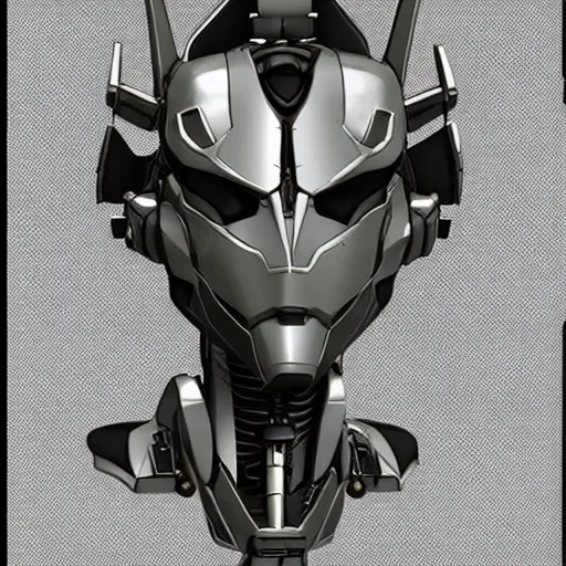 Image similar to a mecha version of a female bust, no irises, very symmetrical face, highly detailed, by vitaly bulgarov, by yoji shinkawa, by joss nizzi, by ben procter, by steve jung, widow maker, quintessa, metal gear solid, transformers cinematic universe, conceptartworld, pinterest, artstation, unreal engine