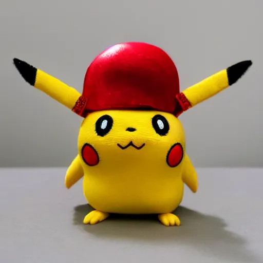 Image similar to a pin cushion Pikachu