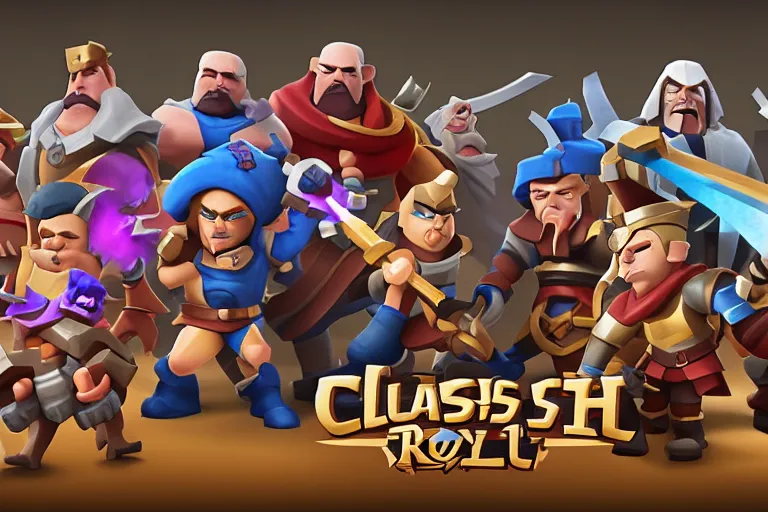 Image similar to new clash royal characters