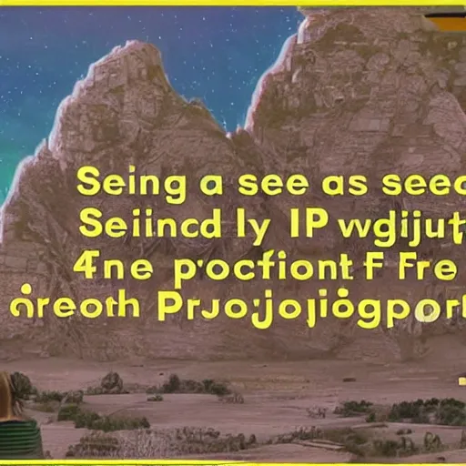 Image similar to seeing an image and imagining the image in your mind and projecting the vision into reality and seeing the projection and imagining the projection in your mind and projecting the projection into the reality and seeong the projected projection and so on 3 d, 4 d, 5 d