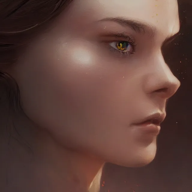 Prompt: illustration of a woman, her eyes have incredible detail, by artgerm and wlop and greg rutkowski, trance, hypnotic, digital art, extreme detail, realistic lighting, cinematic composition, concept art, sharp focus, colorful, photorealistic eyes, 8 k