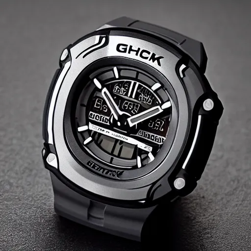 Image similar to gshock ga 2100 design by kikuo ibe