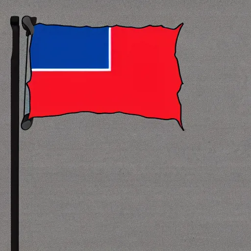 Prompt: Flag of the Confederacy of the Gigachad, Gigachad, lift, gym, bodybuilder flag