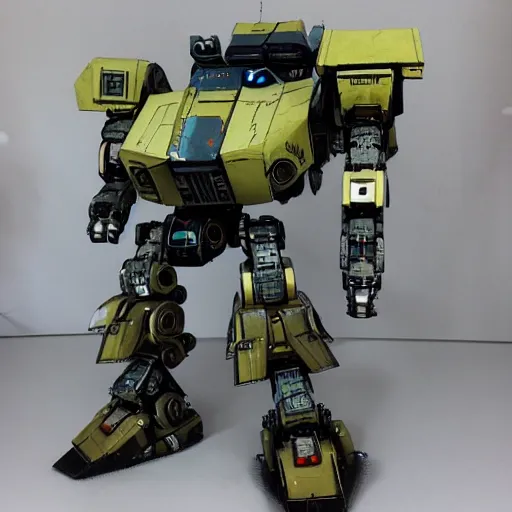 Image similar to Mechwarrior Urbanmech UM-60