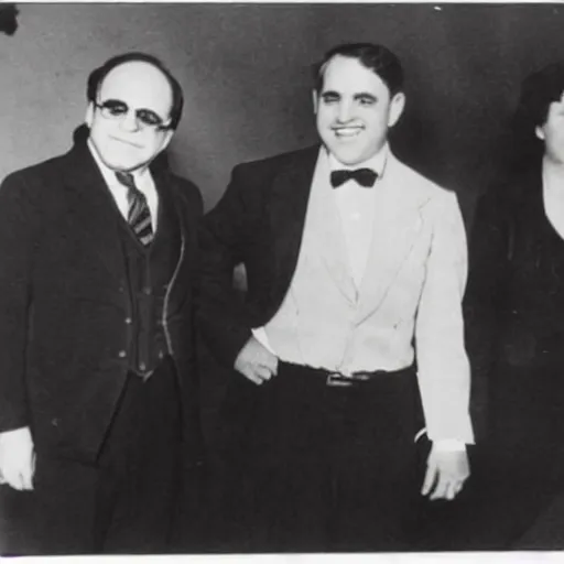 Image similar to Danny Devito in the 1930's