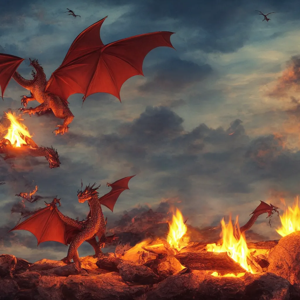 382 Ilustrações de Dragon Fire - Getty Images