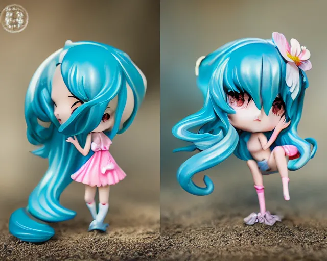 Image similar to James Jean isolated beach magical girl vinyl figure, figure photography, smooth sharp focus, tropical undertones, anime stylized, high detail, ethereal lighting - H 640