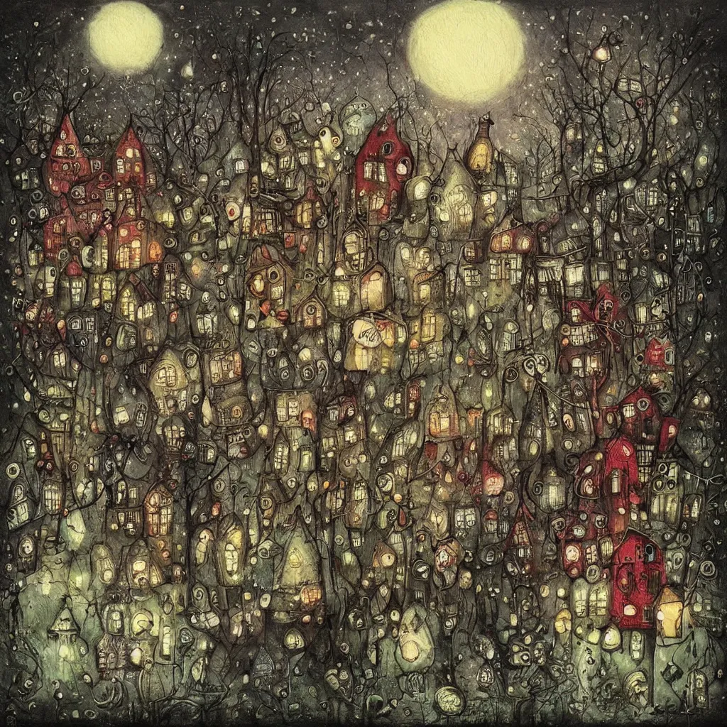 Image similar to a painting by alexander jansson