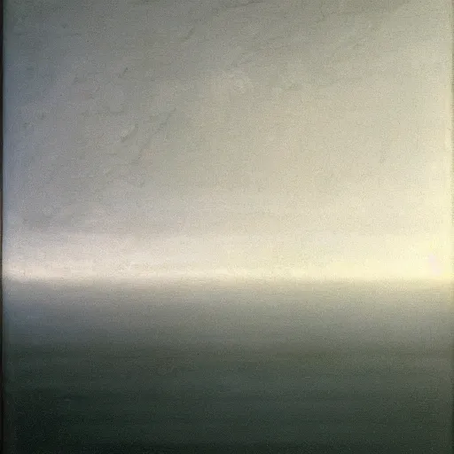 Prompt: the abstract painting'arctic void ', by caspar david friedrich!!!, by rothko!!!, stunning masterpiece, trending on artstation