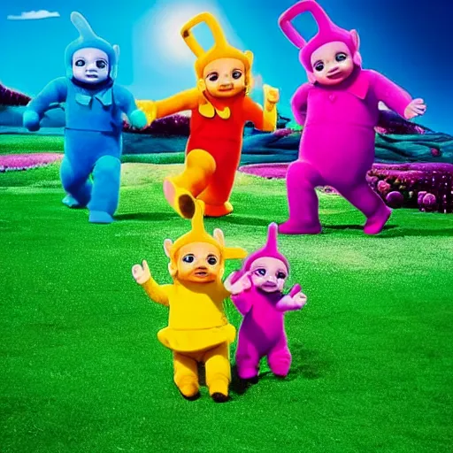 Image similar to Meme!!!! Teletubbies