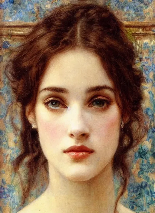 Prompt: a beautiful painting of young winona ryder by juan luna, pre-raphaelite, detailed, trending on artstation, hd, masterpiece