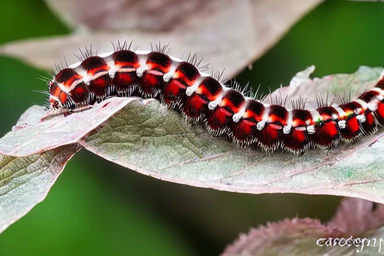 Image similar to hickory horned devil ( regal moth ) caterpillar award winning nature photography