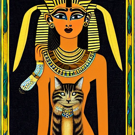 Image similar to Egyptian Cat Goddess