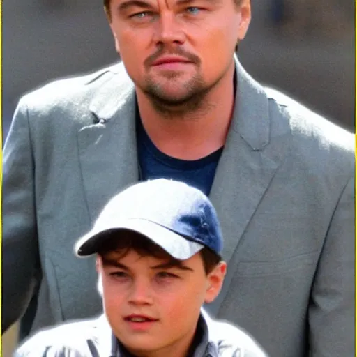 Prompt: Leonardo DiCaprio is Super Mario