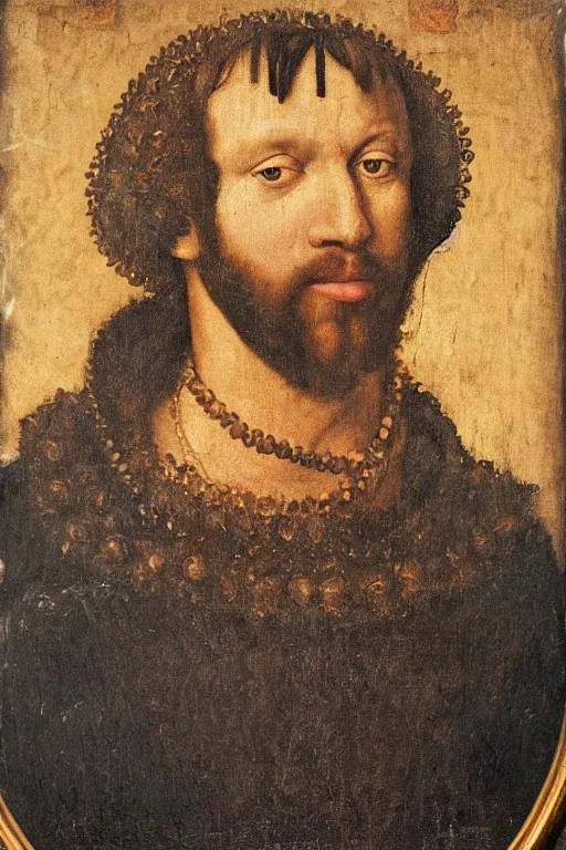 Image similar to renaissance portrait of leroyce hawkins