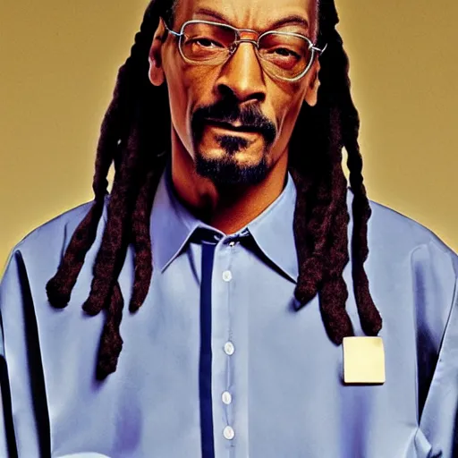 Prompt: snoop dogg as walter white, walter white as snoop dogg