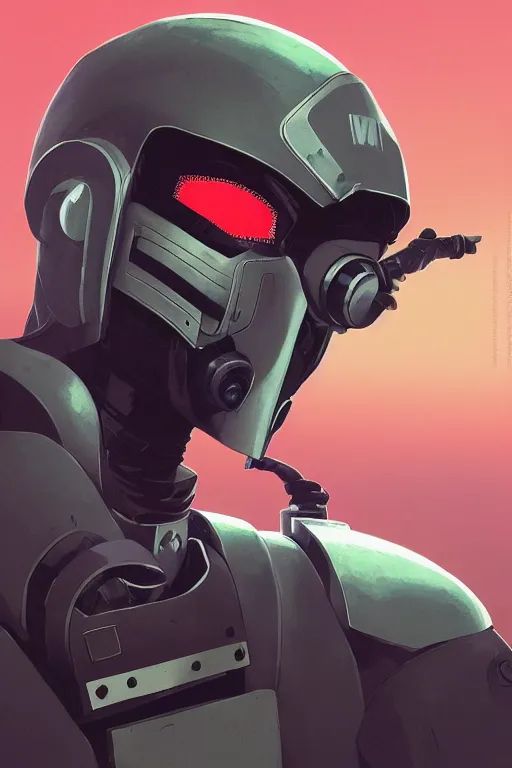 Image similar to robot ninja mask helmet metal gear solid training suit swat commando, aesthetic octane render, 8 k hd resolution, by ilya kuvshinov and cushart krentz and gilleard james, by carl warner and jim woodring, trending on artstation : 1. 5, sweet joy harmony color scheme