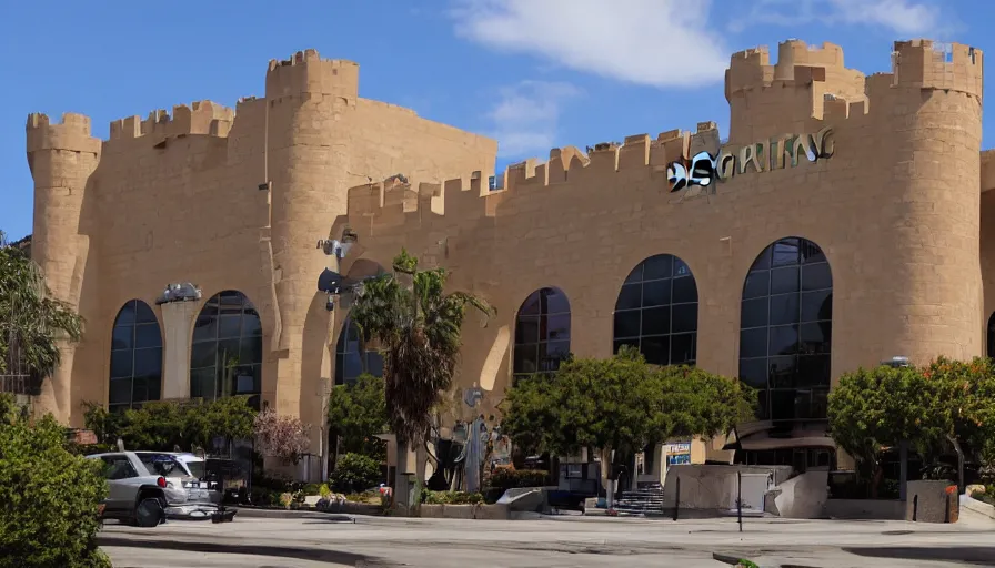 Image similar to NRG Gaming Castle exterior, Los Angeles