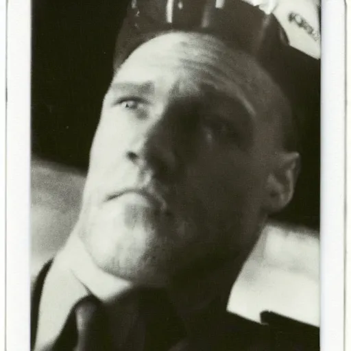 Image similar to Polaroid image of Max Martini as cop