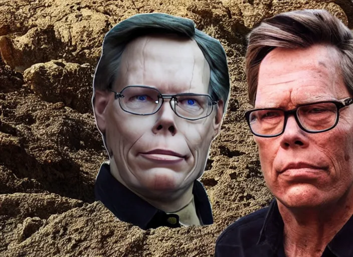 Image similar to an epic concept masterpiece of bob lazar existing in his own mind within area 5 1