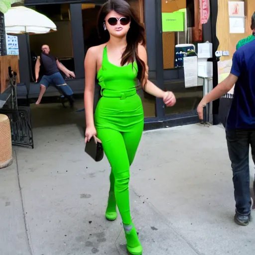 Image similar to selena gomez as celery